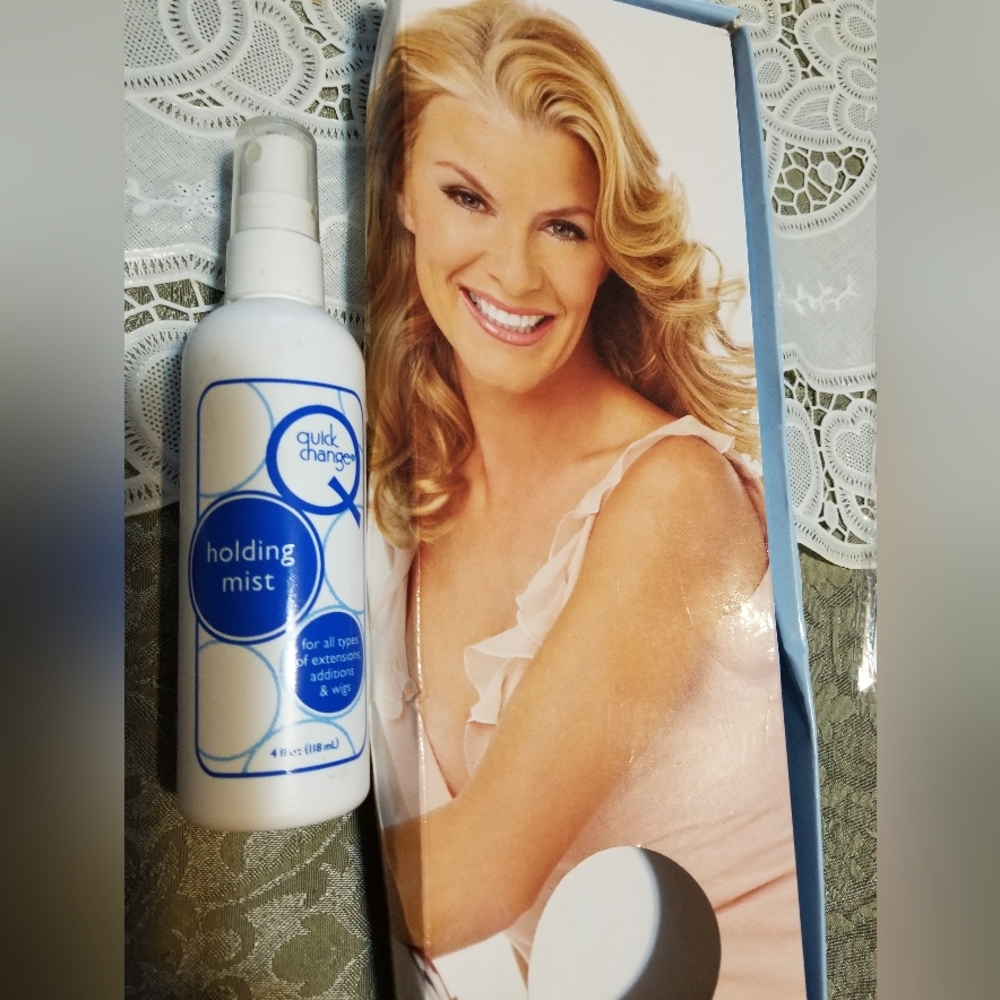 NWT Toni Brattin 5-Piece Curl Hair Topper Extension w/Hair Spray - Picture 5 of 5
